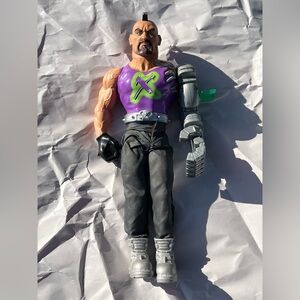 Action Man Dr. X with Crushing Grip Hand Action Figure vintage Hasbro UK gi Joe